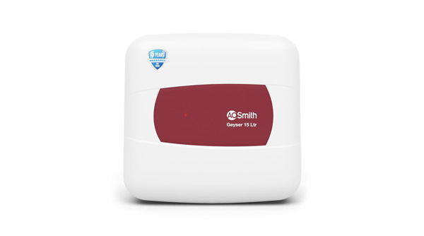 AO Smith Geyser 15 Litre 5 Star Rating (BEE) | Powerful 2KW Heating | Storage Water Heater With 2X Corrosion Resistant Blue Diamond Glass Tank