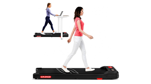 Sparnod Fitness Walking Pad Treadmill