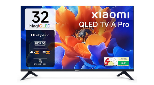 best smart TV - xiaomi 80 cm (32 inches) A Pro QLED Series Smart TV L32MB-APIN